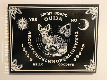 Ouija Board Canvas Art | Canvas Wall Art | Canvas Handmade Prints | Gothic Home Decor