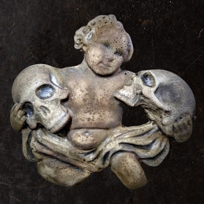 Cherub and Skull ABS Mold
