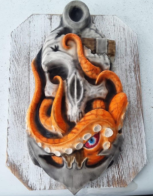 Kraken Skull Mold