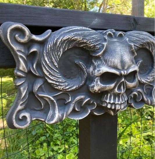 Skull Devil Mold 20" ABS