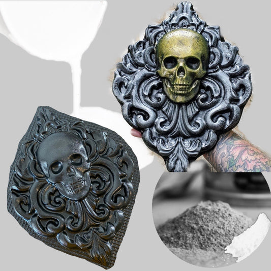 Skull Damask 1pc