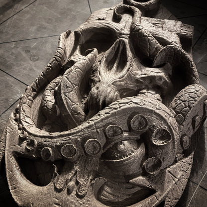 Kraken Skull Mold