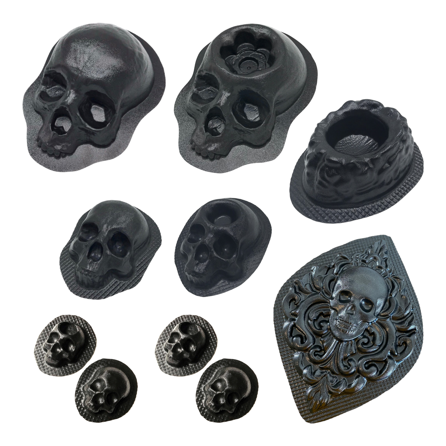 Skull Mold Collection 10pcs