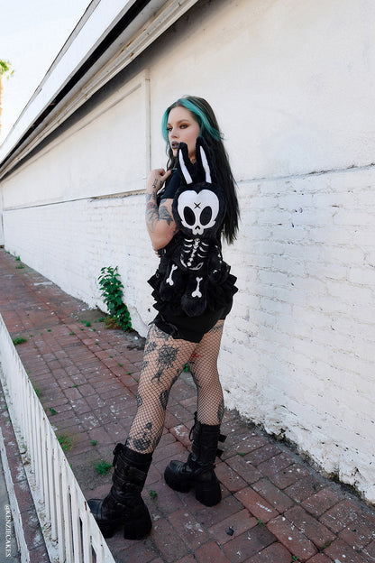 RIP Rabbit Plush Backpack