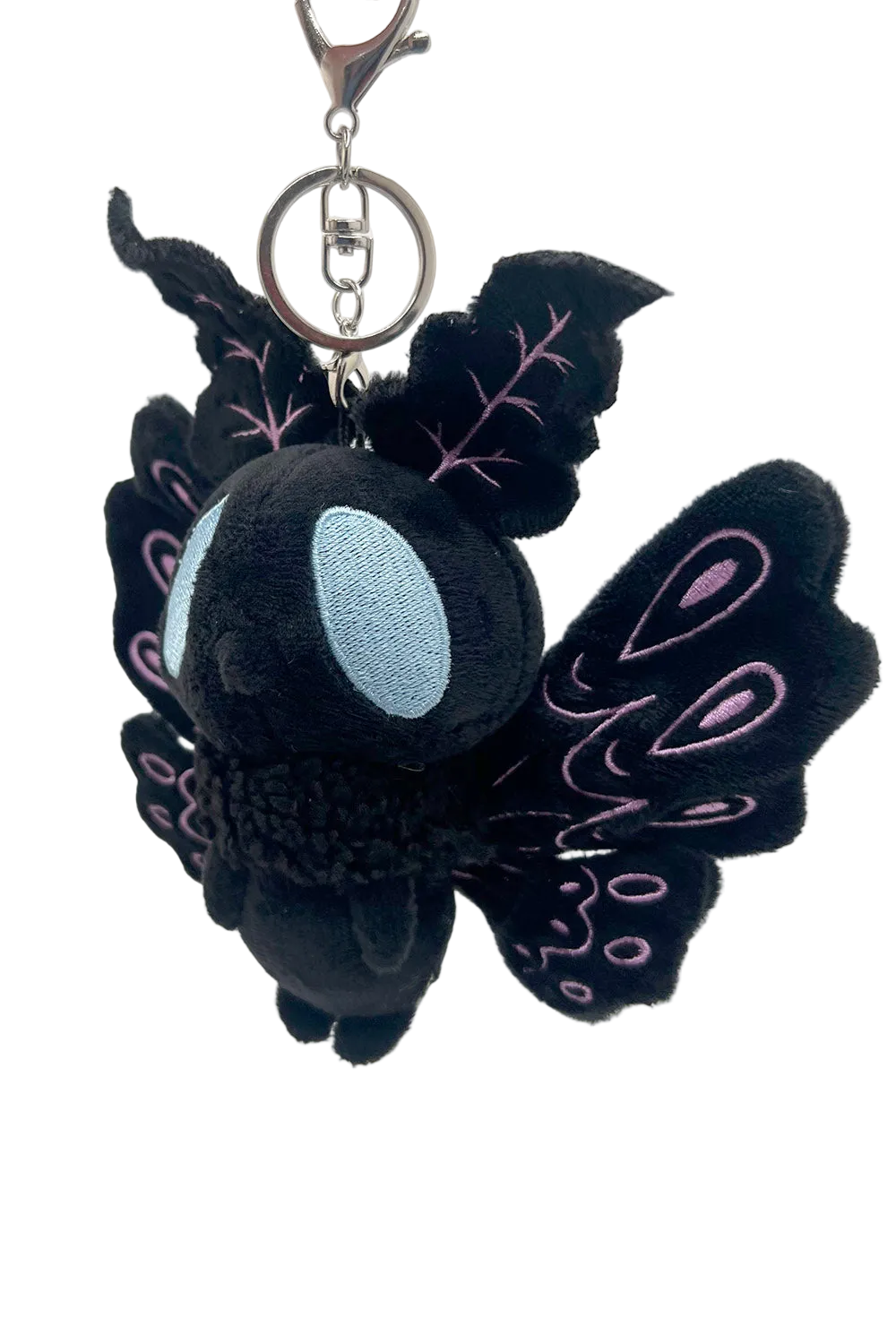 Lunar Moth Plush Keychain