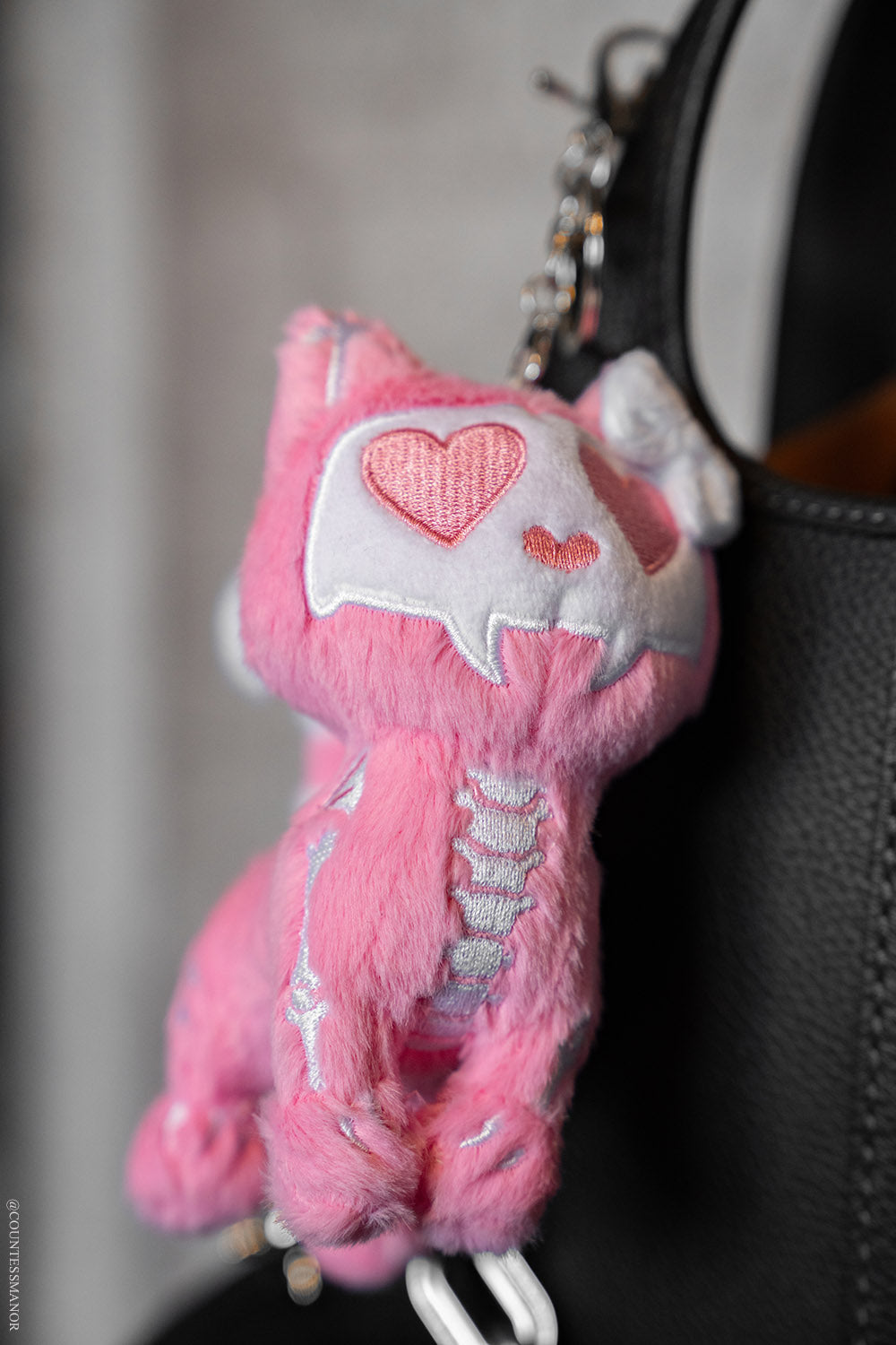 Smitten Kitten Plush Keychain