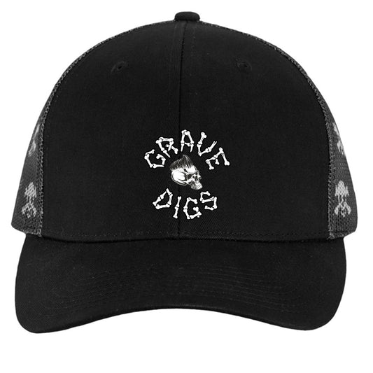 Black/ Black/ Skull - FRONT