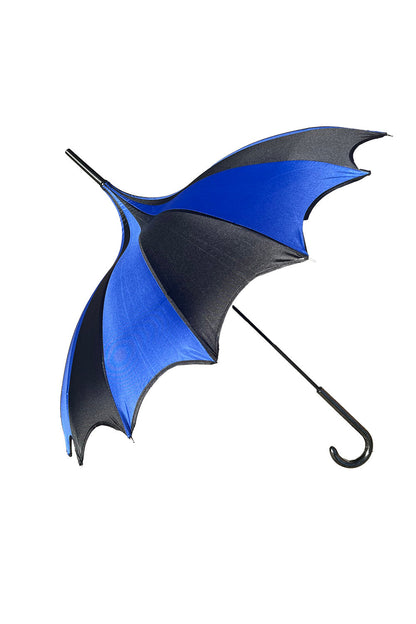 Batwing Pagoda Umbrella [BLACK/BLUE]