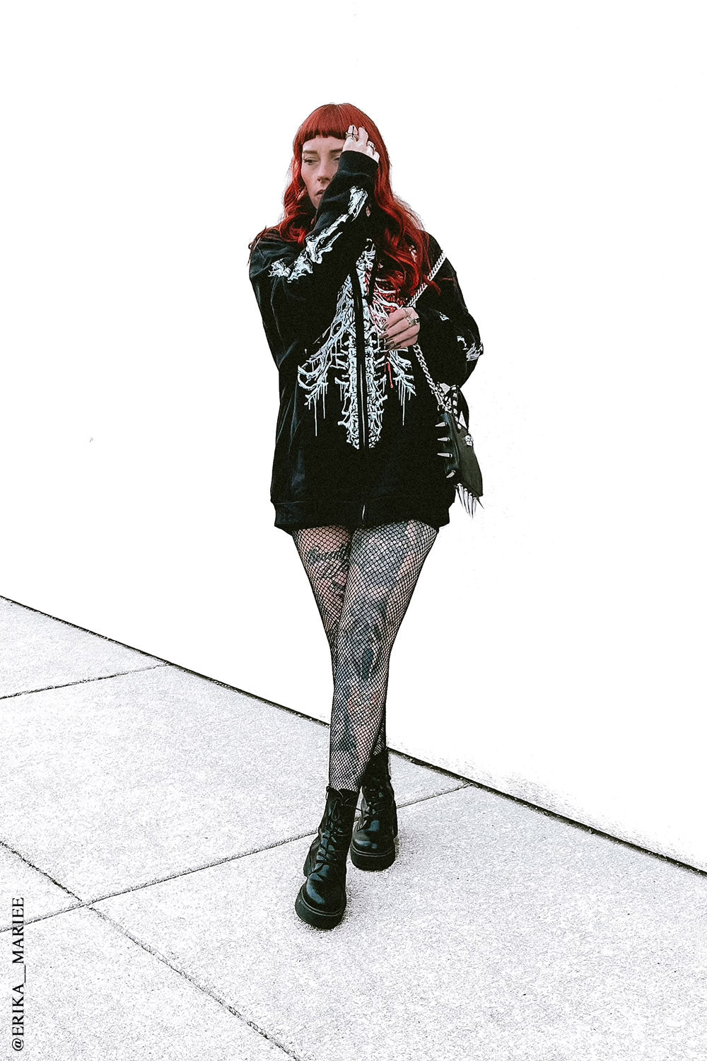 Dead Inside Skeleton Hoodie