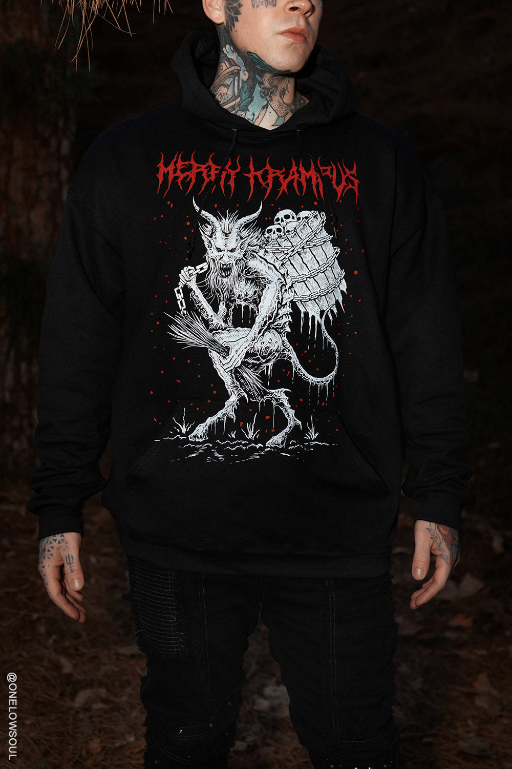 Merry Krampus Hoodie