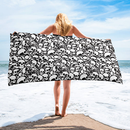 Skull and Bones Ossuary Towel