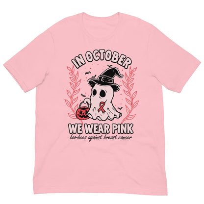 In October We Wear Pink T-shirt