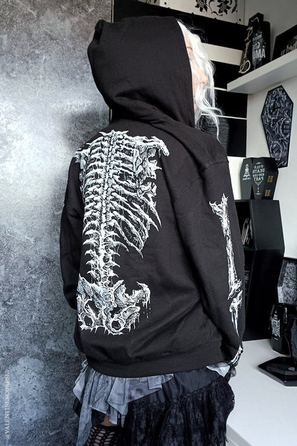 Dead Inside Skeleton Hoodie